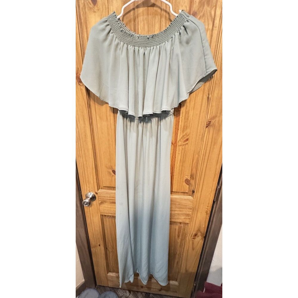 Show Me‎ Your MUMU Women's Hacienda Maxi Dress Mint Size S